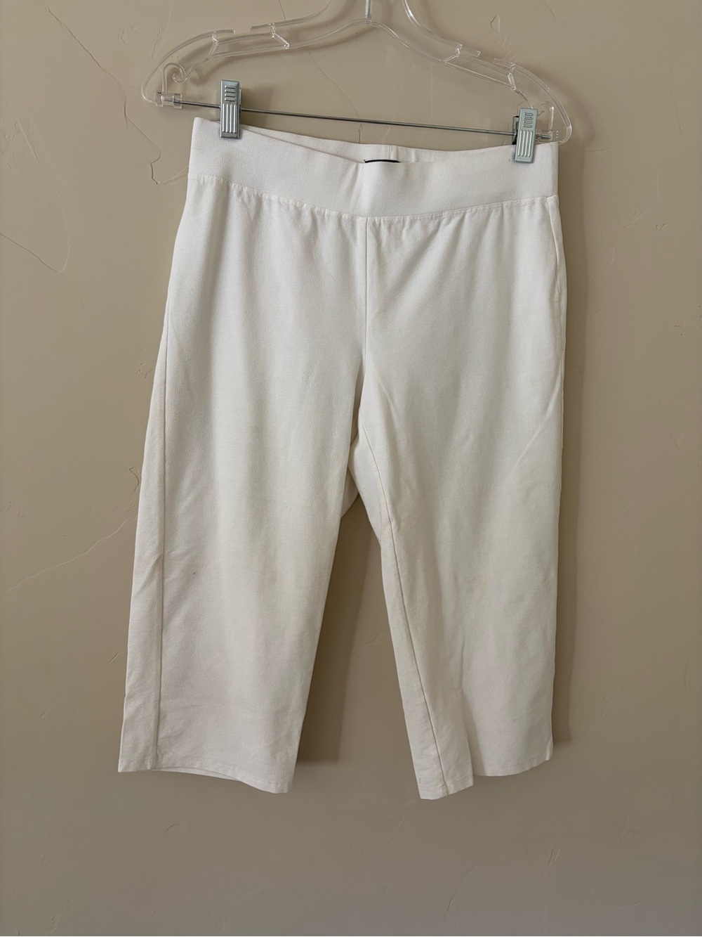 Eileen Fisher Cream Petite Pants